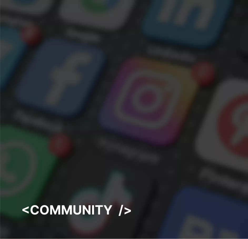 A image that showcase the building of a community strategy for marketing