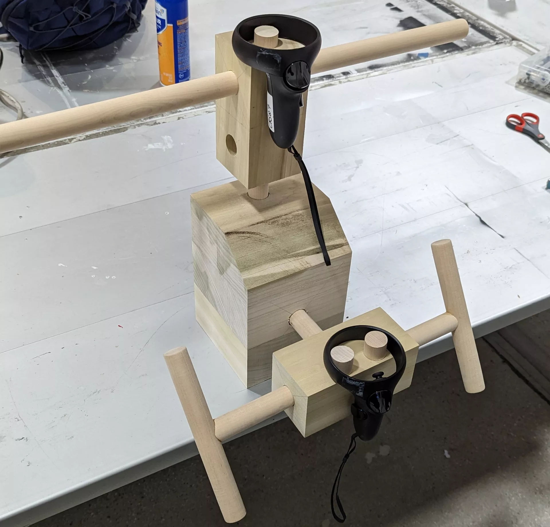 A hero shot of the finalized prototype