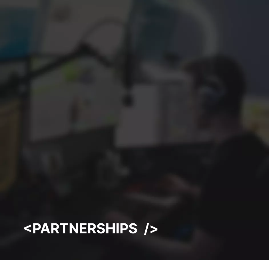 A image demonstrating the partnership with streamers and content creator strategy for marketing